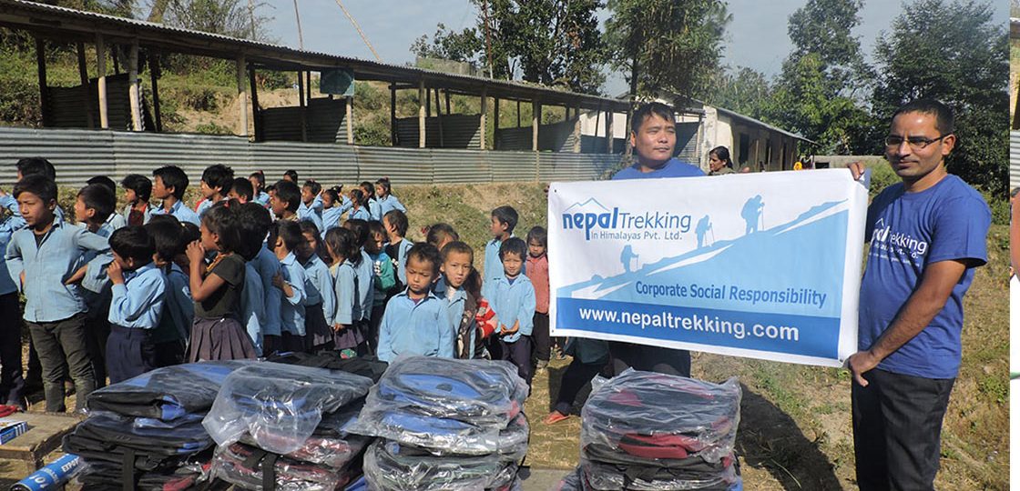 Corporate Social Responsibility : Nepal Trekking in Himalayas