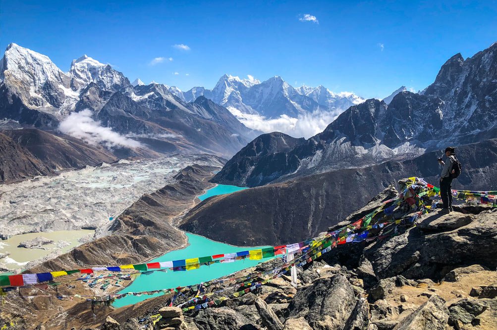 Gokyo Lake View in Everest Trekking in Nepal