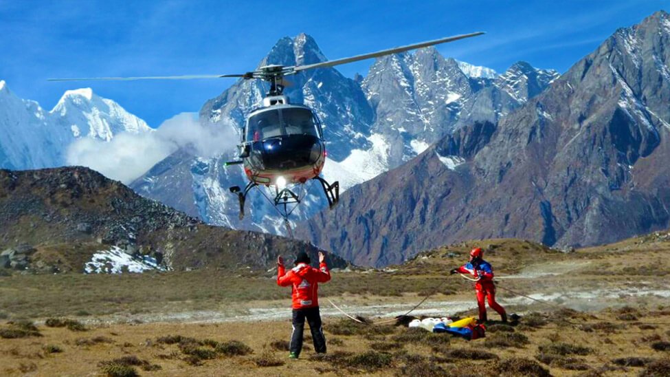 Emergency medical evacuation cost Everest