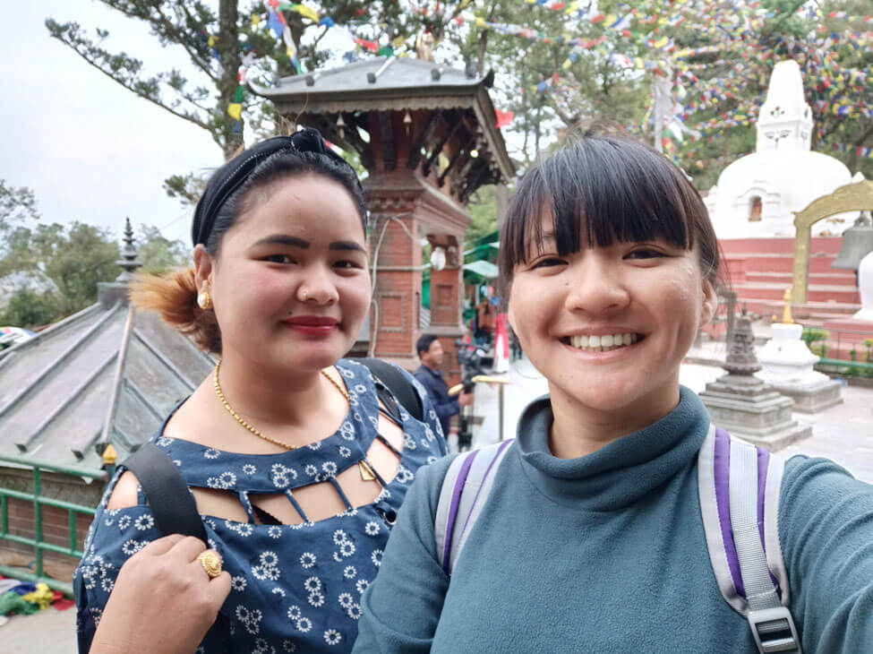 Monkey Temple Visit
