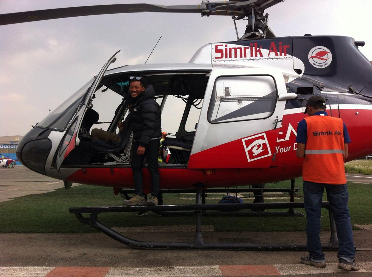 Kathmandu to Lukla Helicopter Flight