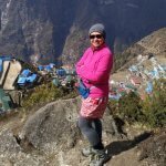 Namche Bazari View While Everest Base Camp Treks