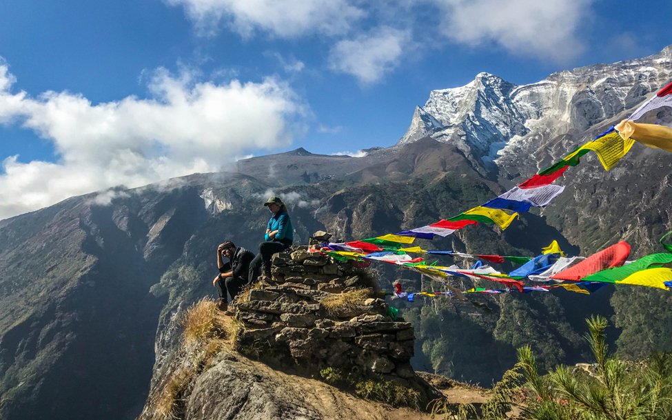 Scenic Views Everest Base Camp Trekking in October